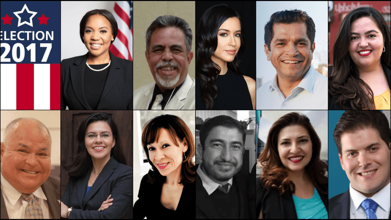 Candidatos al Distrito 34.