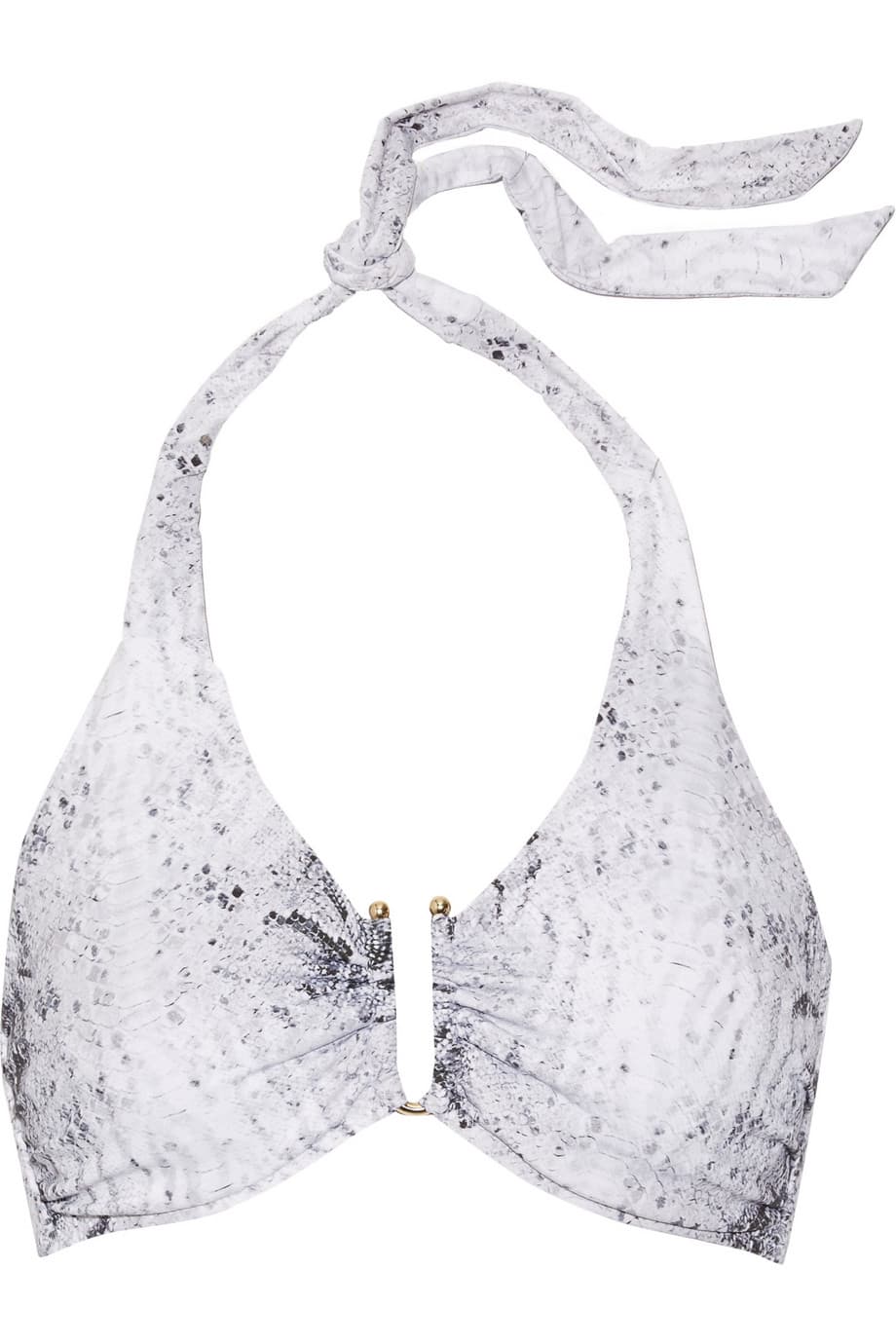 Busto grande: En este caso es importante que siempre tengas excelente soporte y que las cubras bien para que siempre te veas sofisticada. Elige los que tienen varilla para que siempre se queden en su lugar (Heidi Klein, 320 dólares)