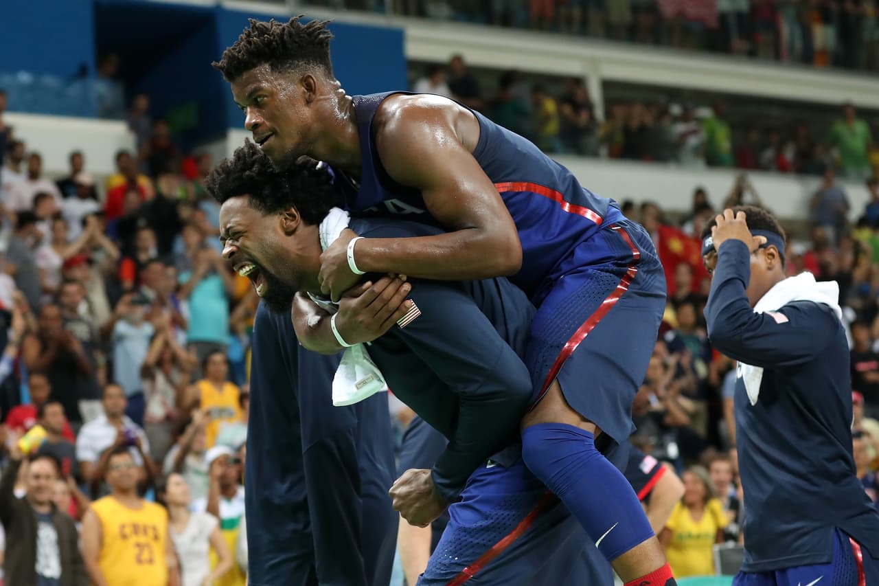 La fortaleza en defensa de los estadounidenses impidió el juego interior de los chinos.