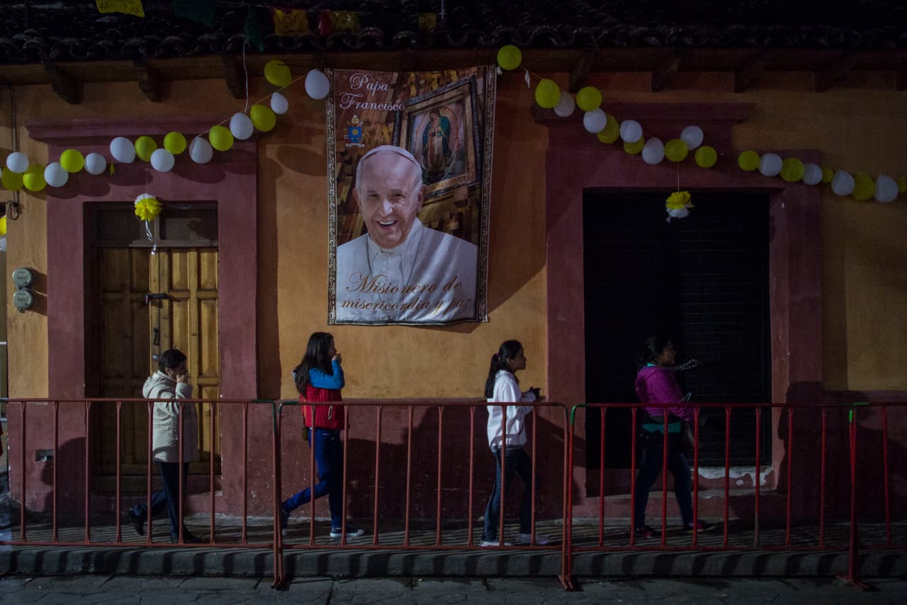Desde la madrugada, Chiapas se vistió de los colores del Vaticano.