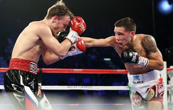 Oscar Valdez fue muy superior a Gradovich.