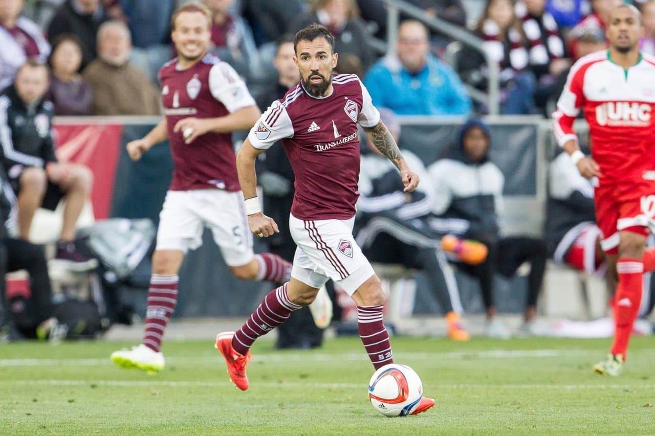 Vicente Sánchez fue titular en cuatro partidos durante 2015.