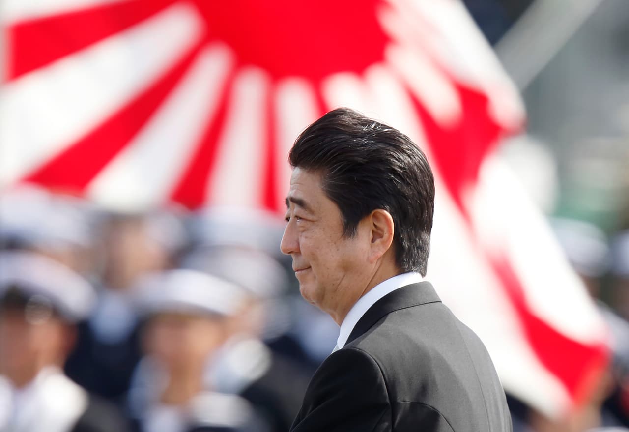 El primer ministro japonés, Shinzo Abe.