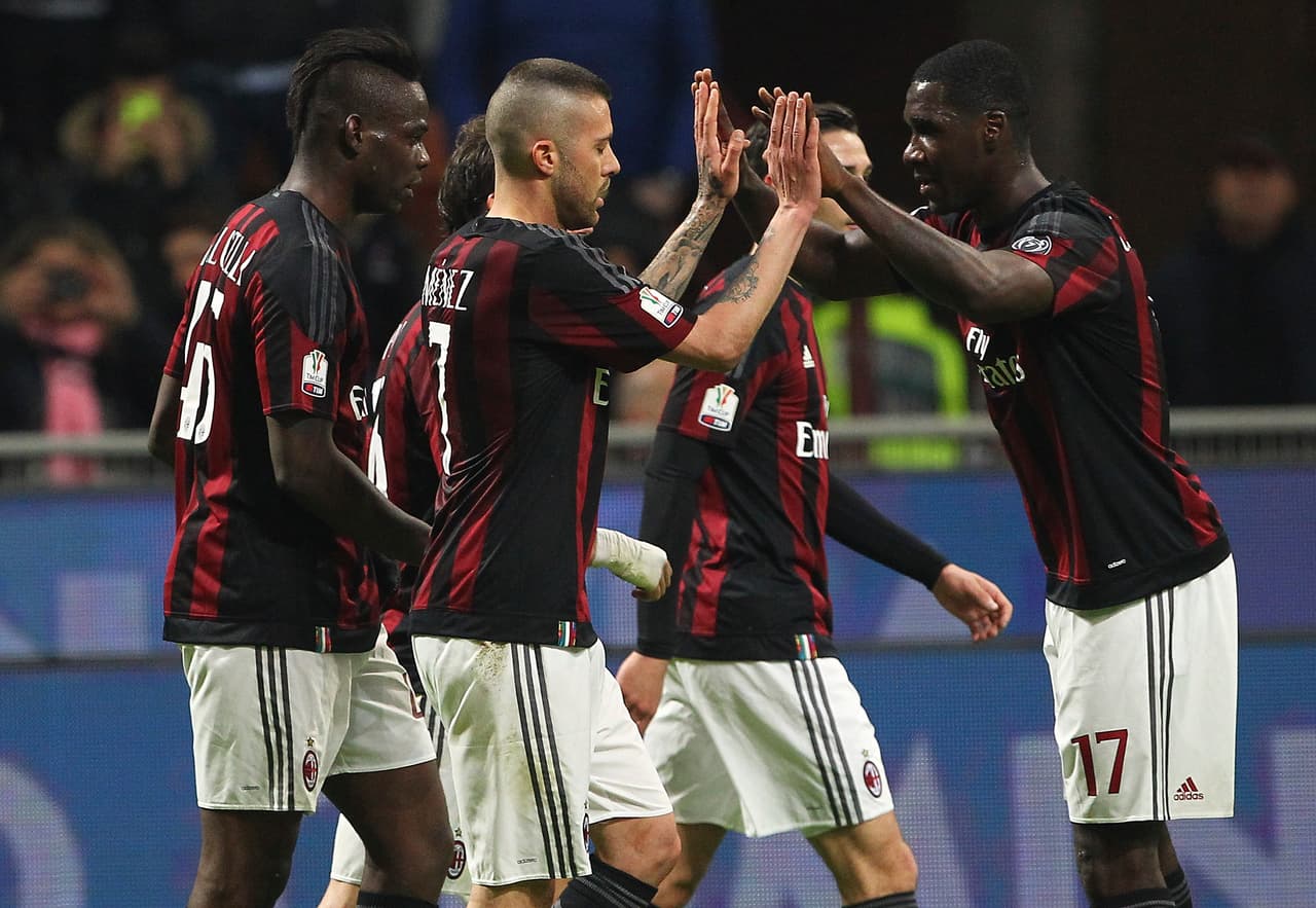 Milan, primer finalista de la Coppa Italia