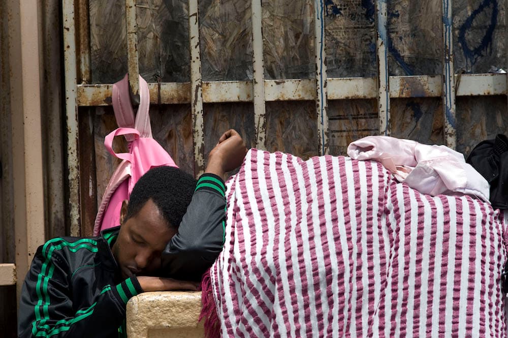 Centro de detención de inmigrantes en EEUU