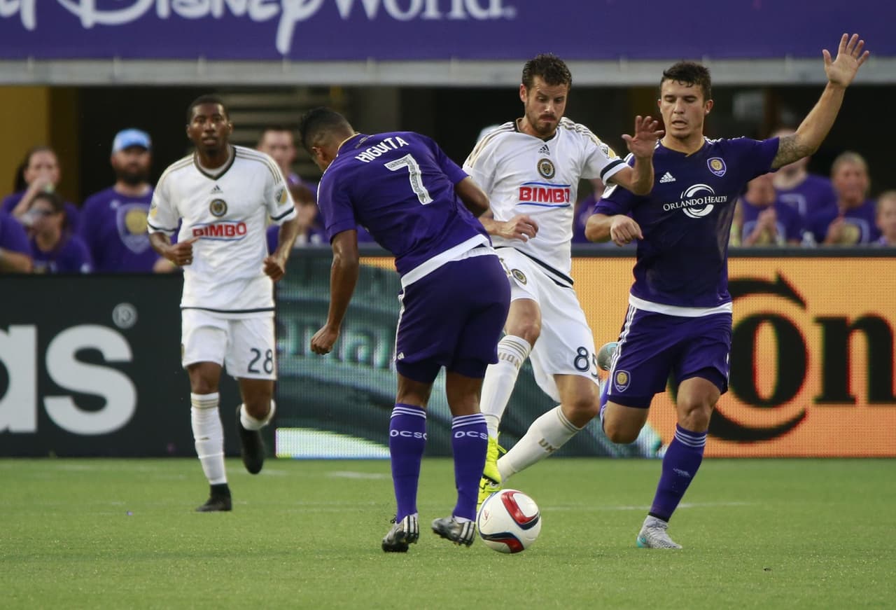 El suizo Tranquillo Barnetta, una de las figuras de Philadelphia Union.