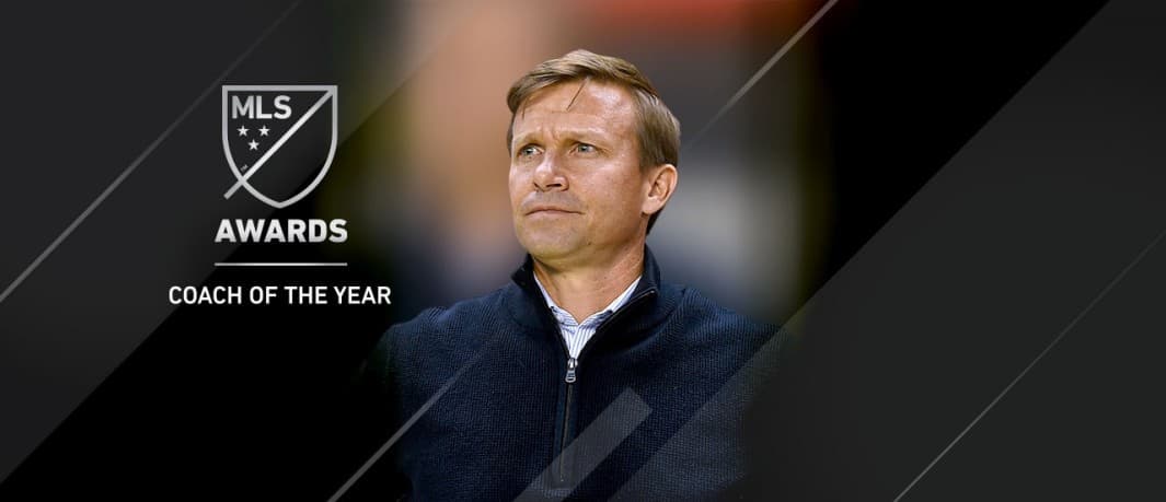 Jesse Marsch, Entrenador del Año en MLS.