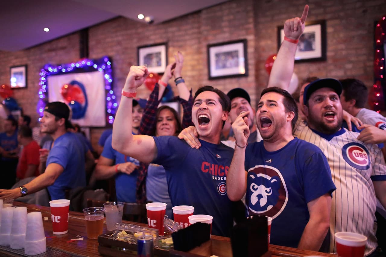 El desarrollo del séptimo partido fue dramático para los seguidores de los Cubs.