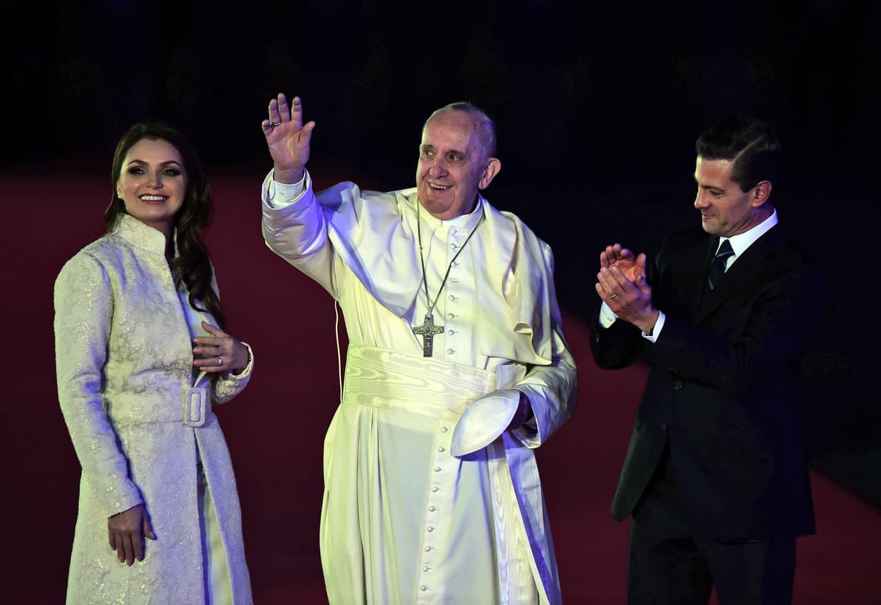 La noche del viernes 12 de febrero llegó el Papa Francisco a México.