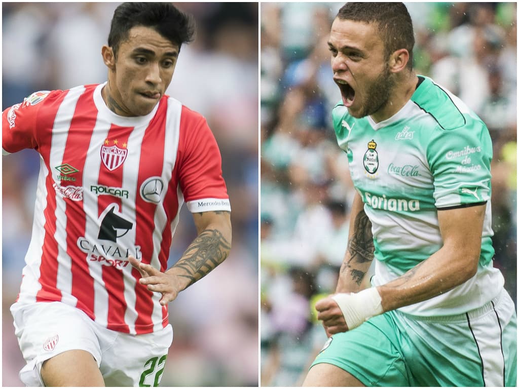 Necaxa y Santos por su segunda victoria en el Apertura 2016