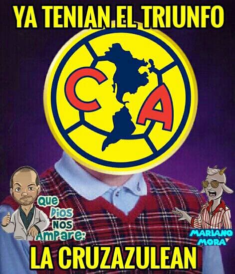 Los memes comenzaron a vivir el próximo clásico entre Chivas y América y de pasó se burlaron de Cruz Azul.