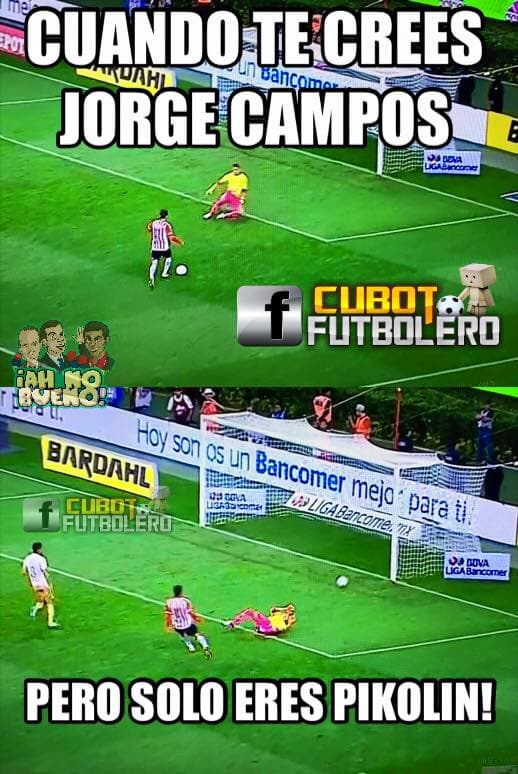 Los memes no perdonaron la goleada de Chivas