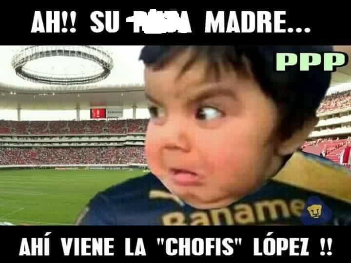Los memes no perdonaron la goleada de Chivas
