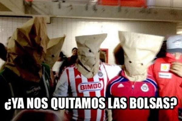 Los memes no perdonaron la goleada de Chivas