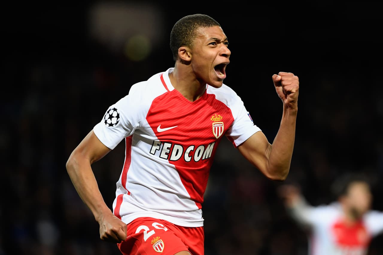 Kylien Mbappe, delantero de Mónaco (semifinalista).