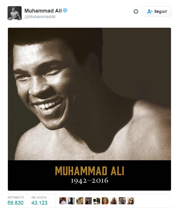 Falleció el llamado mejor boxeador del mundo y el mundo del deporte lamenta la muerte de Muhammad Ali.