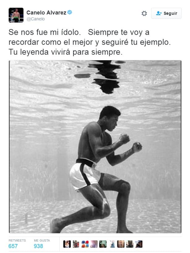 Falleció el llamado mejor boxeador del mundo y el mundo del deporte lamenta la muerte de Muhammad Ali.