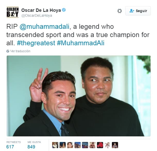 Falleció el llamado mejor boxeador del mundo y el mundo del deporte lamenta la muerte de Muhammad Ali.