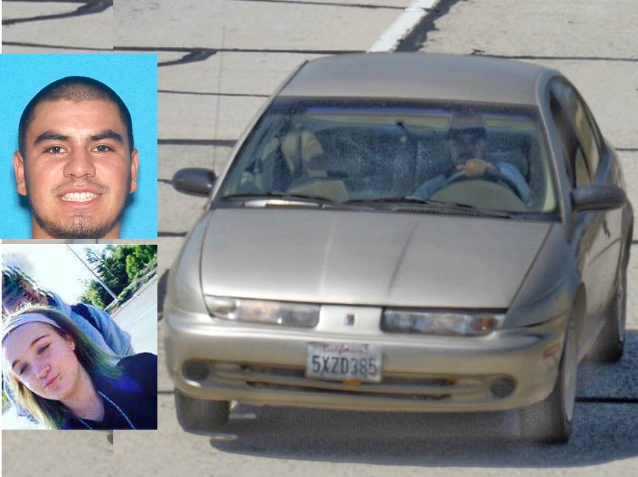 Auto del supuesto secuestrador de Pearl Pinson, Fernando Castro.