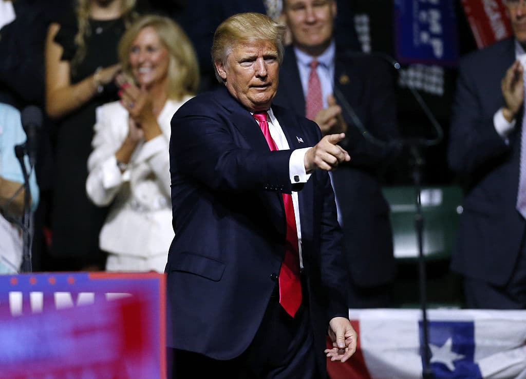Donald Trump en un evento en Jackson, Mississippi, el 24 de agosto de 2016.