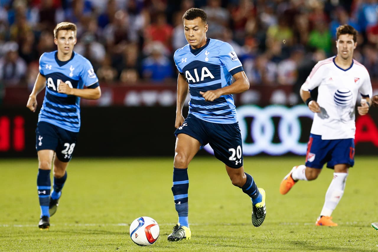 El joven Dele Alli es otra de las promesas de Inglaterra, se rumora que los grandes de Europa ofrecen fuertes cantidades por sus servicios.