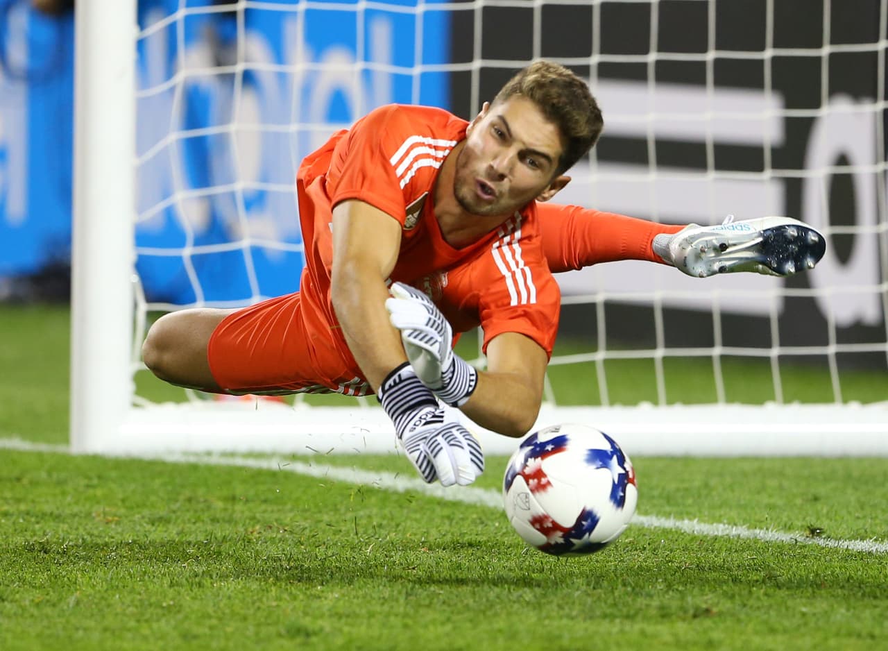 En ese tramo del partido el arco del Real Madrid fue defendido por Luca Zidane, uno de los hijos de 'Zizou'. (USA Today Images)