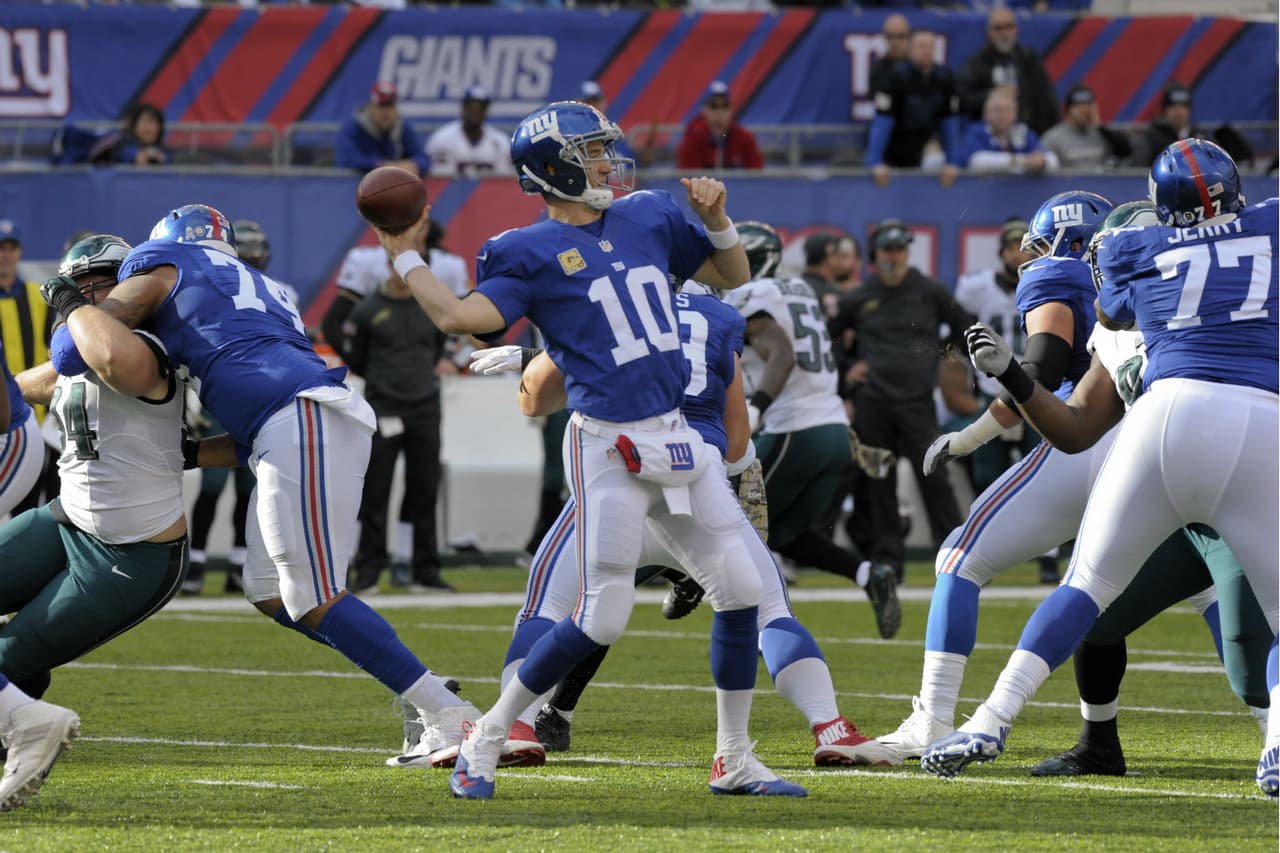 Eli Manning supo concretar en los momentos de definición.