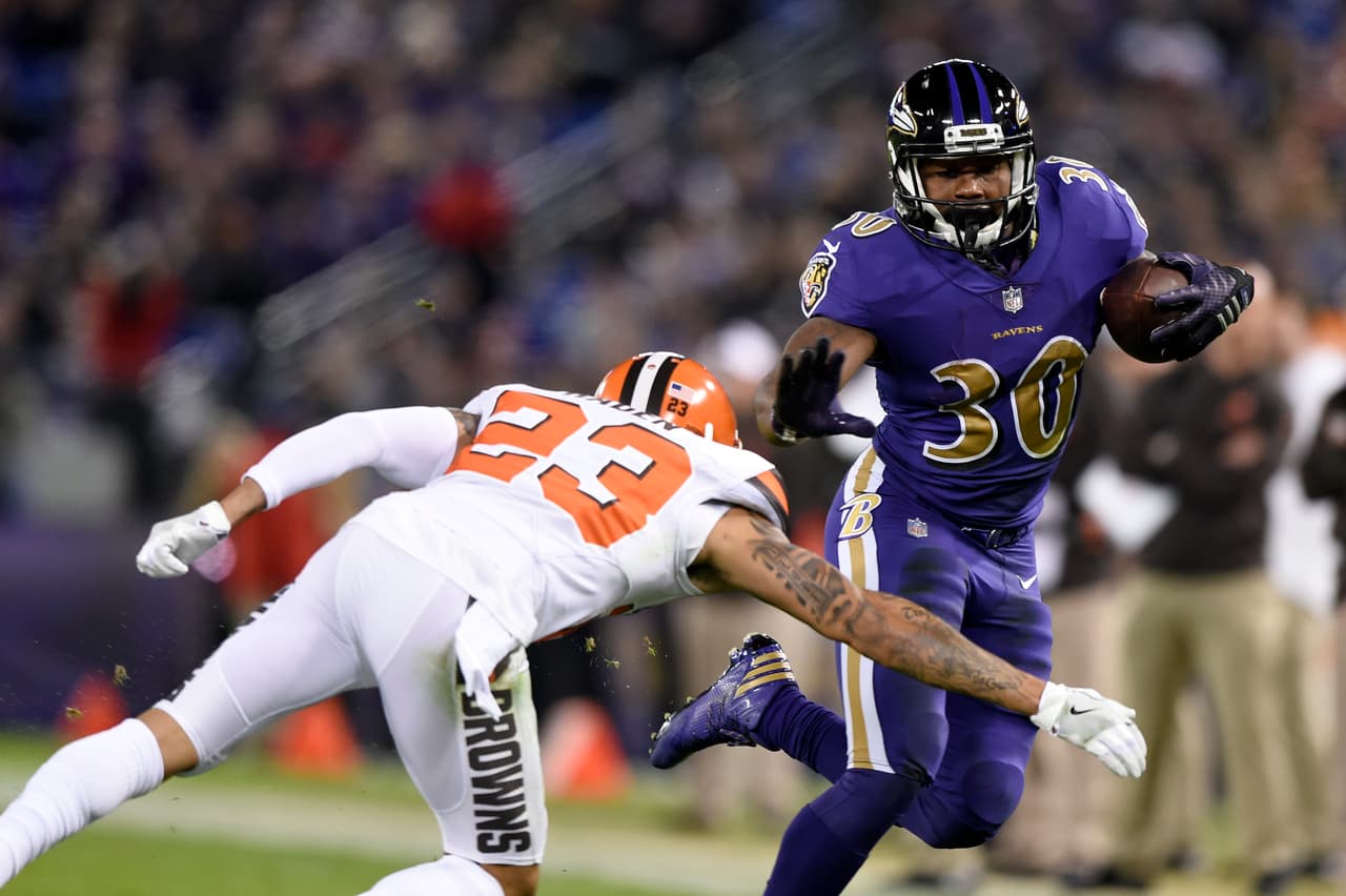 Kenneth Dixon se perderá la temporada de los Ravens