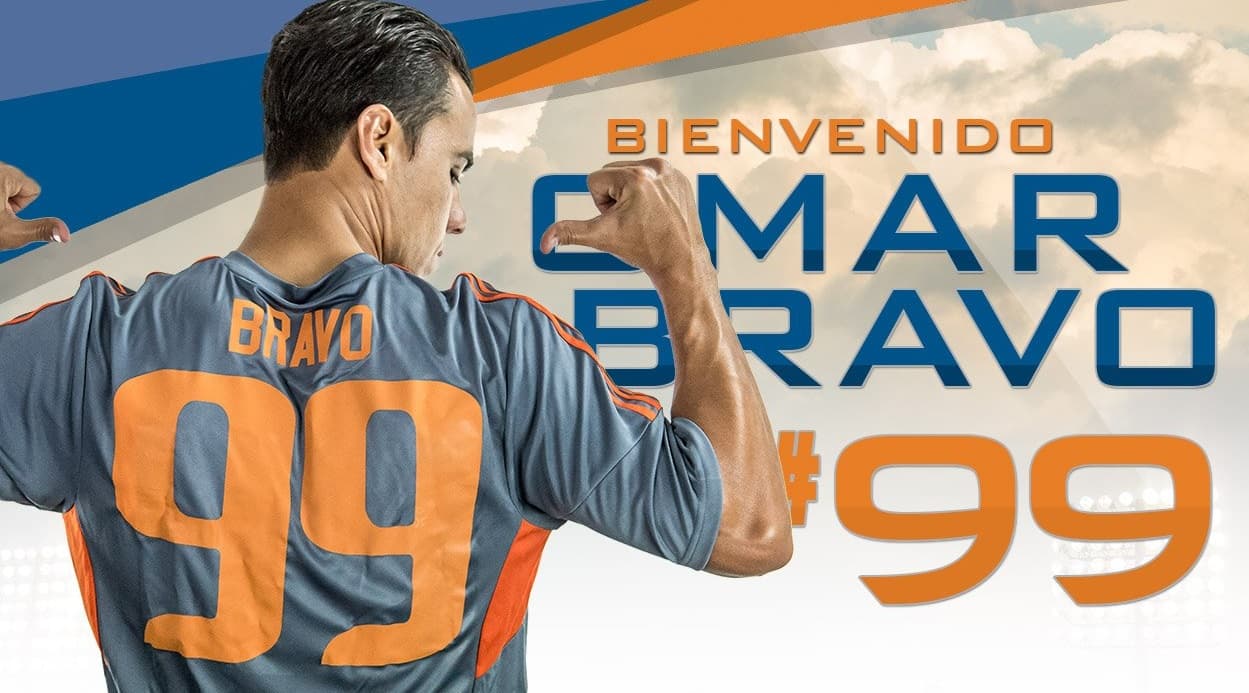Omar Bravo lucirá el número 99