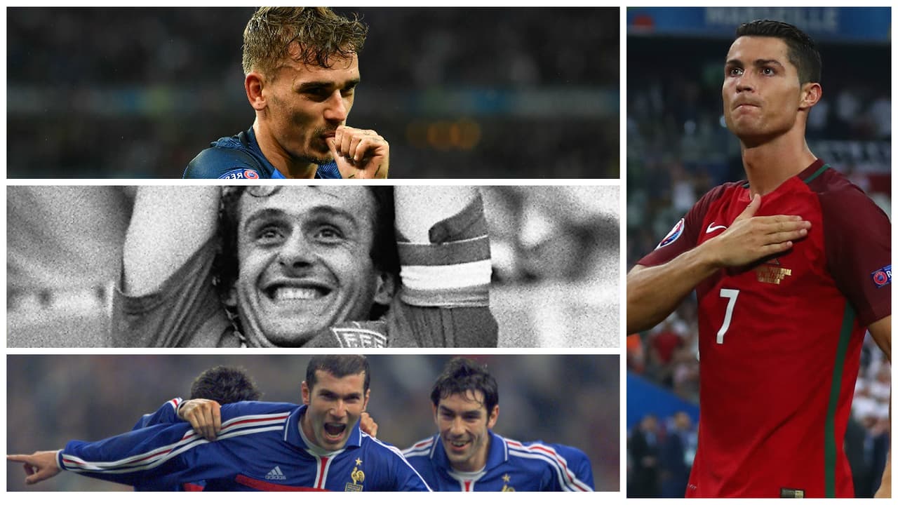 Francia y su escandalosa paternidad sobre Portugal de cara a la final de la Eurocopa 2016