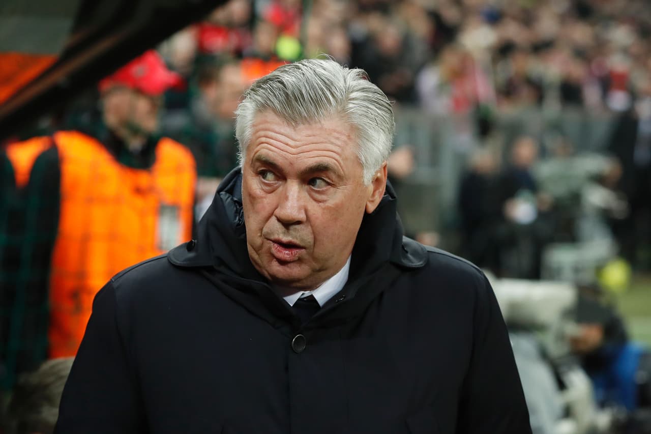 Carlo Ancelotti, DT del Real Madrid.