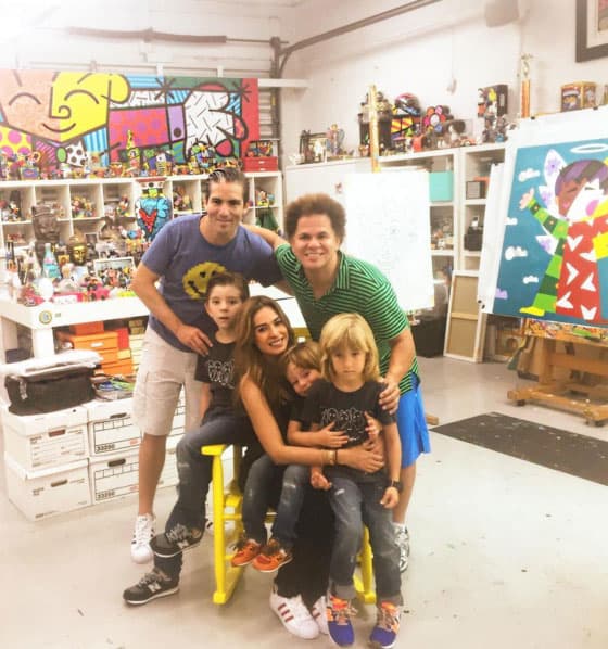 Galilea Montijo se fue de vacaciones con su familia e hijos.