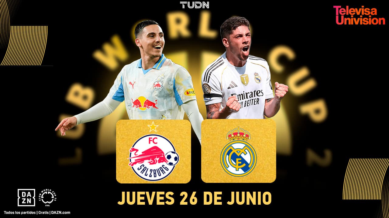 ¡Juegazo en Philadelphia! Así puedes ver Salzburg vs. Real Madrid