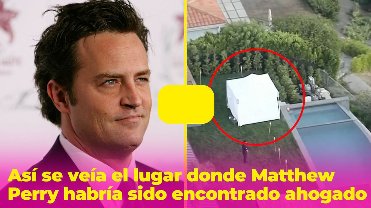 Muere Matthew Perry: así es el lugar donde fue encontrado presuntamente ahogado