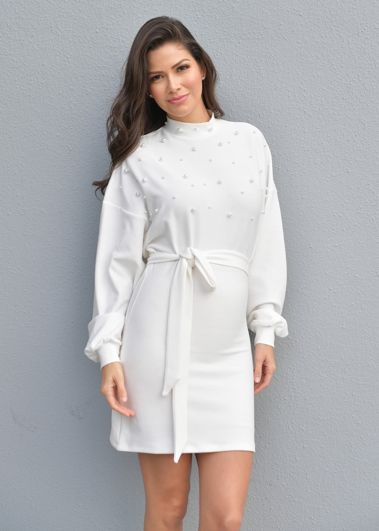 Una nueva vida está creciendo dentro de ella, y así luce su embarazo.