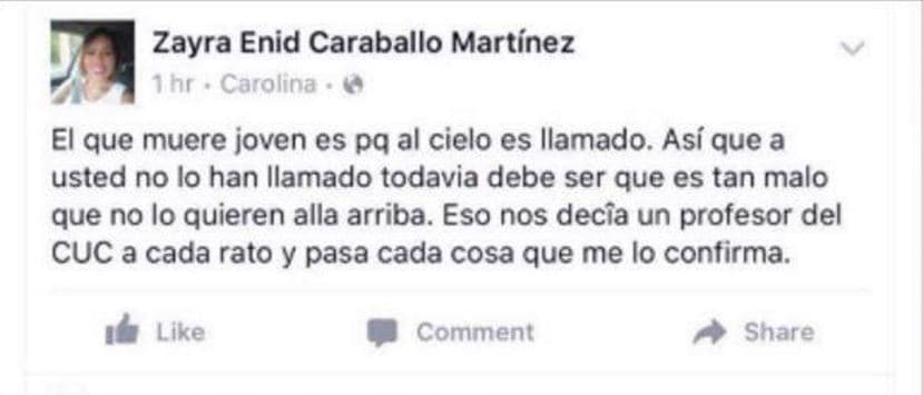 ¿Post en FB sobre salud de Ferrer?