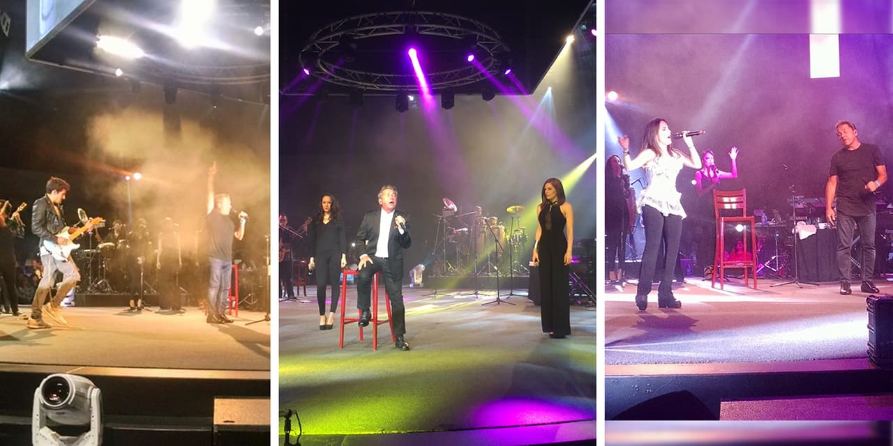 Memorable noche en L.A. con Ricardo Montaner