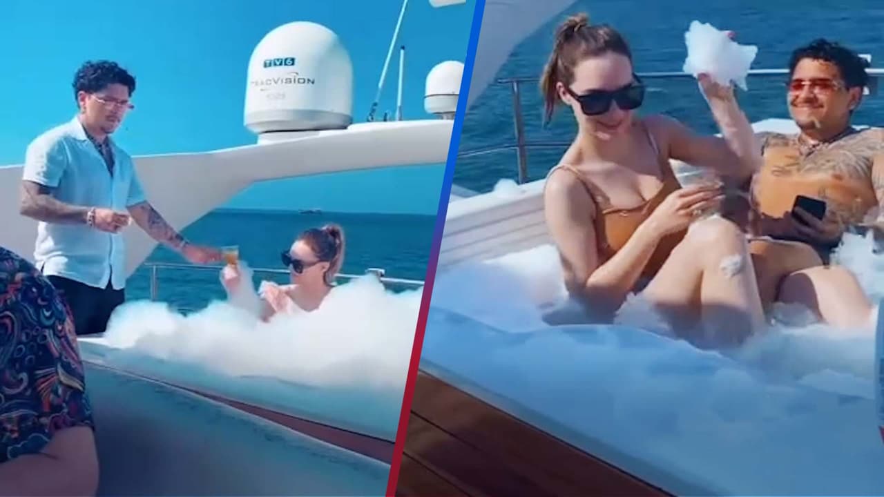 No hubo boda entre Christian Nodal y Belinda, pero si festejo y adelanto de su ‘Luna de Miel’ en Colombia