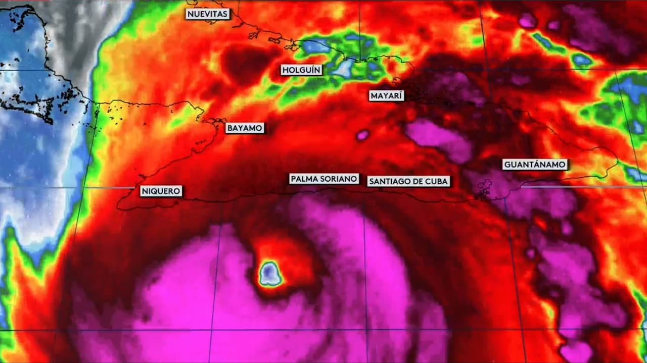En un minuto: El huracán Melissa azota Cuba tras dejar enorme devastación en Jamaica