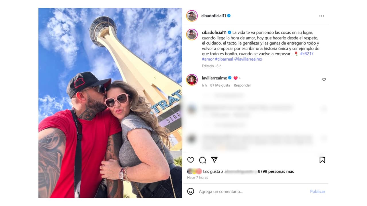 Así presumen su relación.