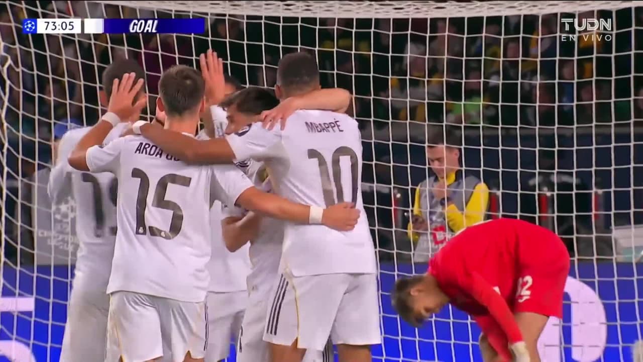 ¡Hat trick de Kylian Mbappé! Golazo del Real Madrid