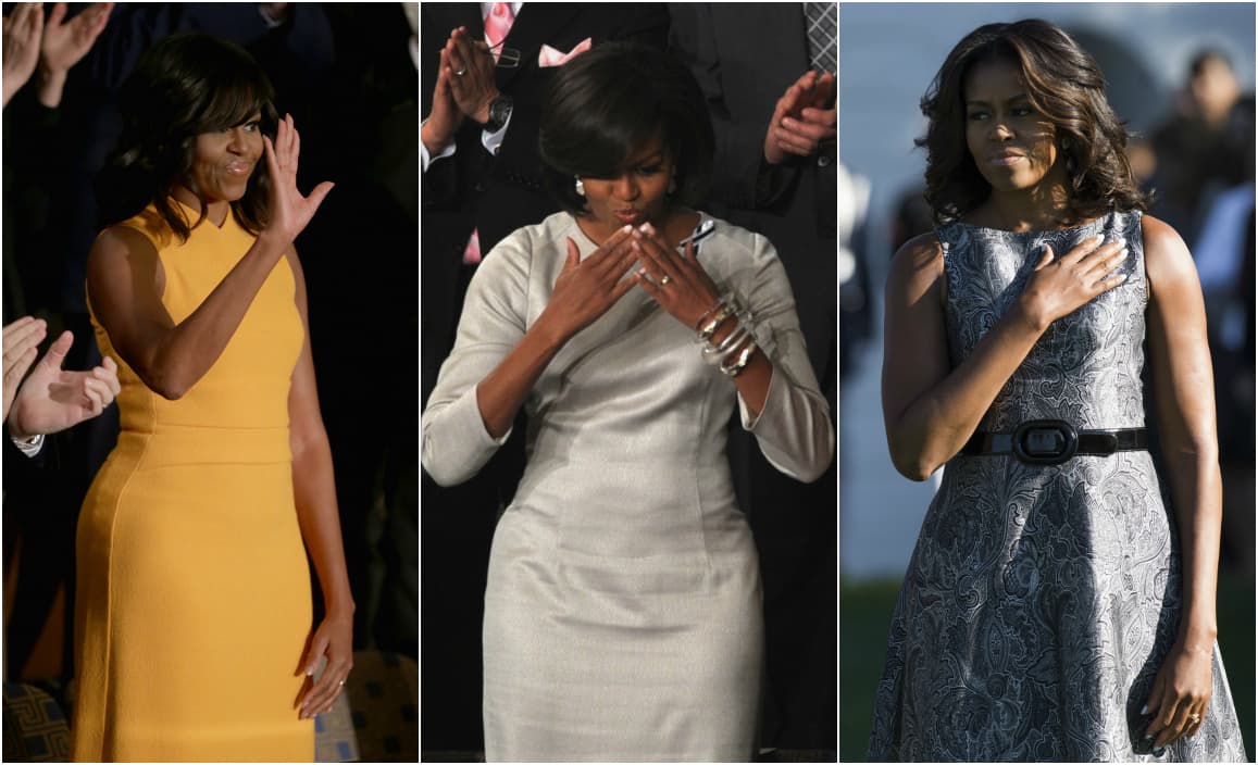 Después de dos periodos presidenciales son muchas las apariciones públicas en la que Michelle Obama ha dado sus lecciones de estilo a mujeres normales que quieren inspirarse en su manera fácil y elegante de llevar la moda. Tras su celebrada aparición en el SOTU, quisimos hacer un recuento de esos momentos más recientes en los que Michelle Obama ha creado verdaderas declaraciones estilísticas con sus apuestas públicas.