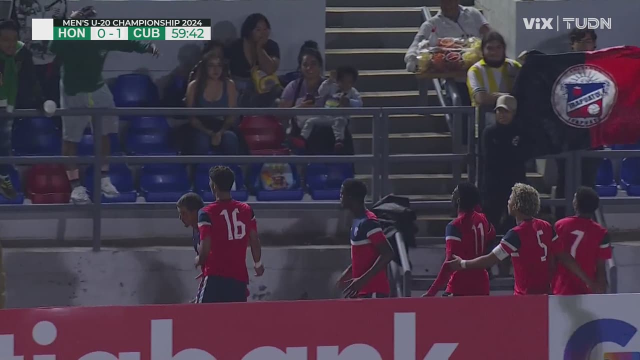 ¡Grítalo Cuba, grítalo! Gool de los caribeños