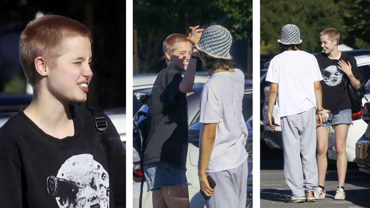 Shiloh Jolie-Pitt estrenó 'look'.