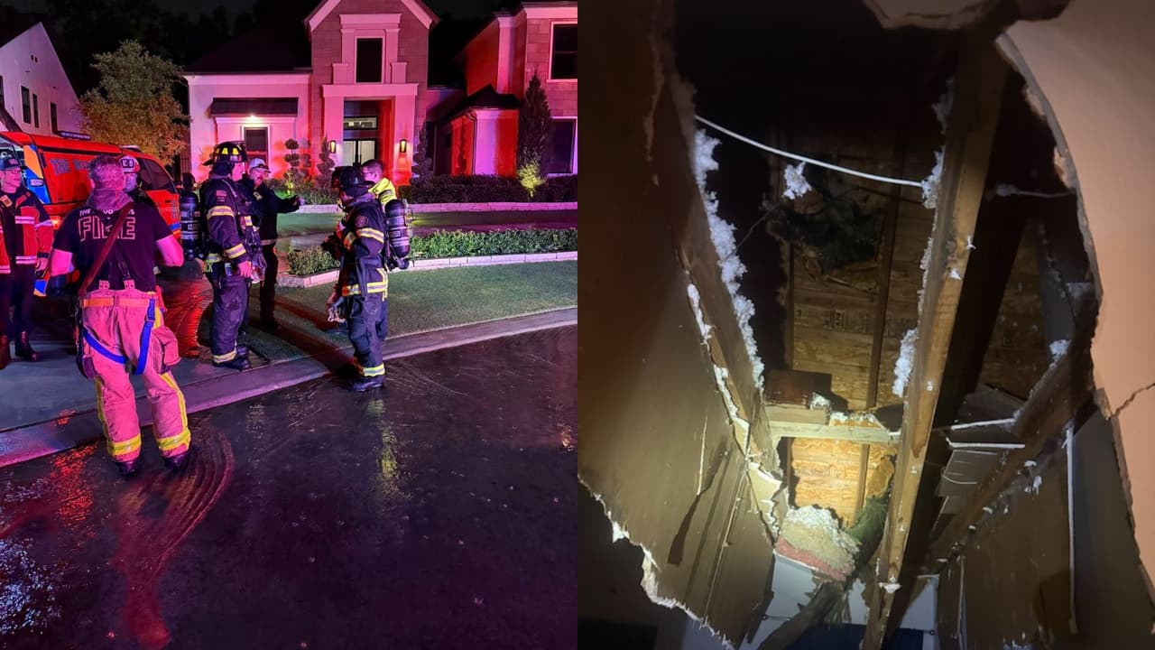 Rayos, tormentas y árboles impactan viviendas: miles de residentes en el área de Houston se quedan sin luz