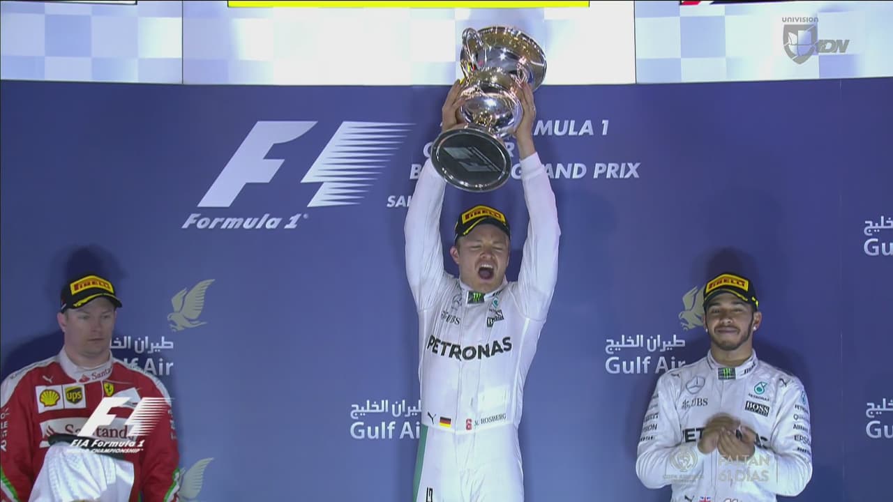 Nico Rosberg, más líder tras ganar también el Gran Premio de Baréin