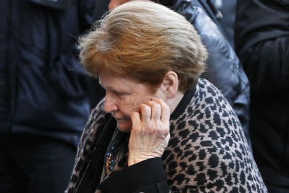 La madre del actor lucía devastada. Más videos de Chismes aquí.