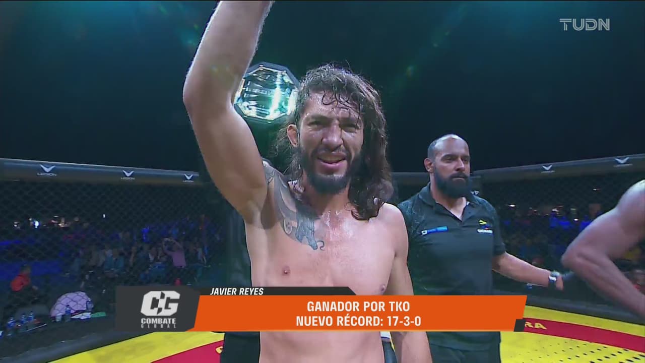 ¡Poderosos puños de Javier Reyes! Victoria por nocaut