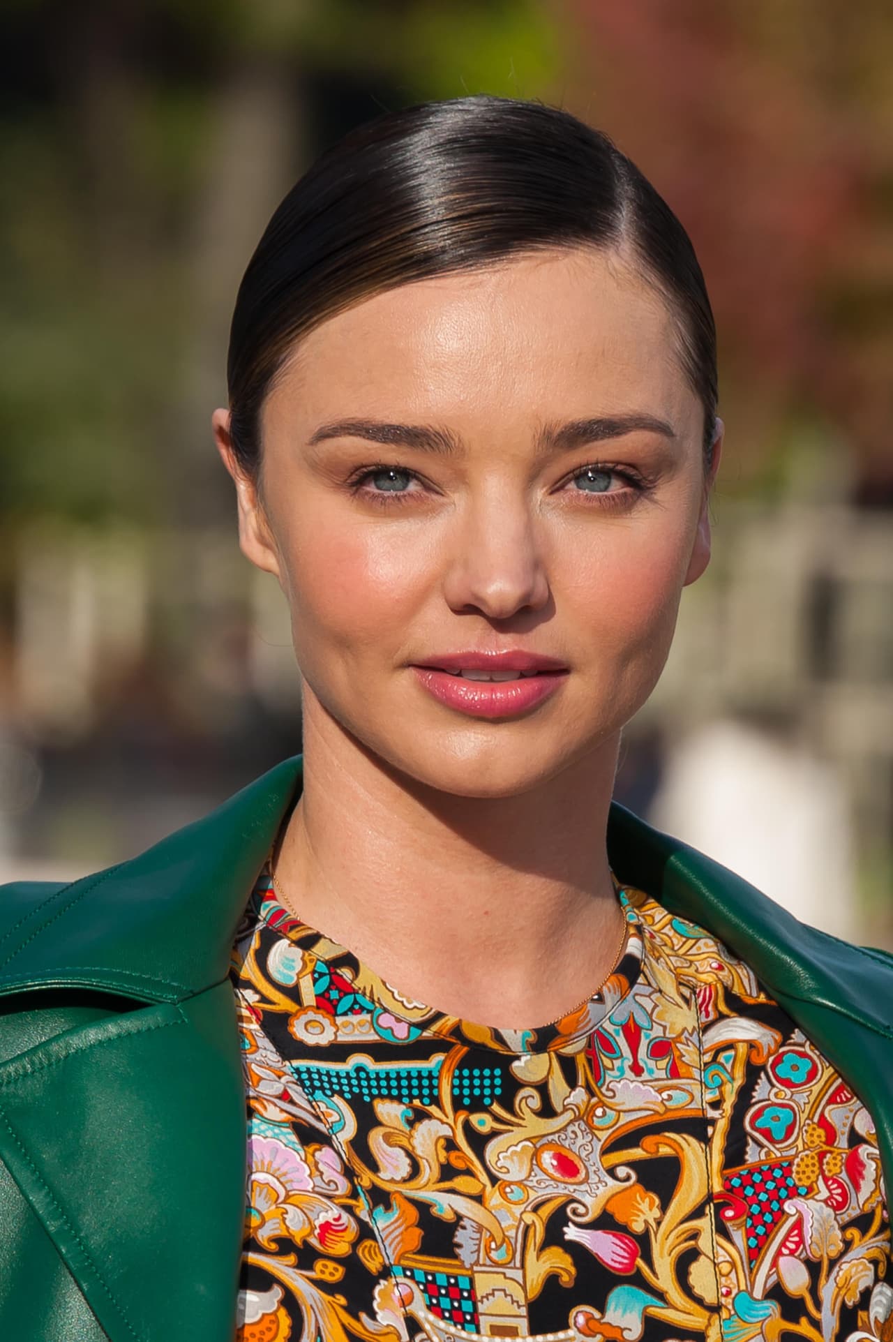 Fue a ver el show de Louis Vuitton.