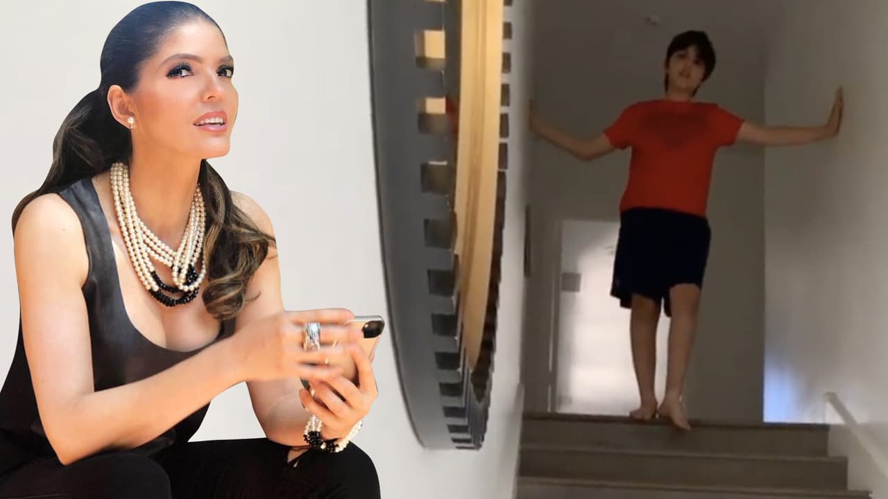 Ana Bárbara regaña a sus hijos y los graba en video para darles una lección